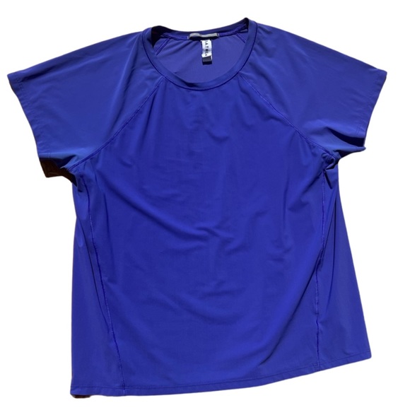 Athleta Seamless Periwinkle Tee - Picture 6 of 6